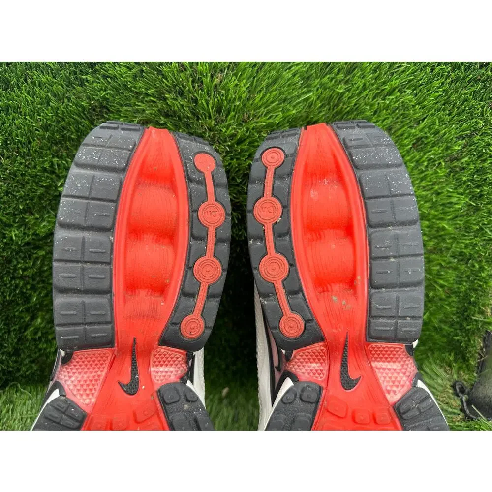 Nike Air Max DN SE HQ4565-600 Athletic Sneaker Men's 9.5 Red Mesh Gym Cushioned
